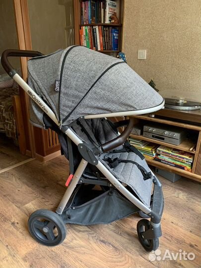 Коляска Oyster Zero серая