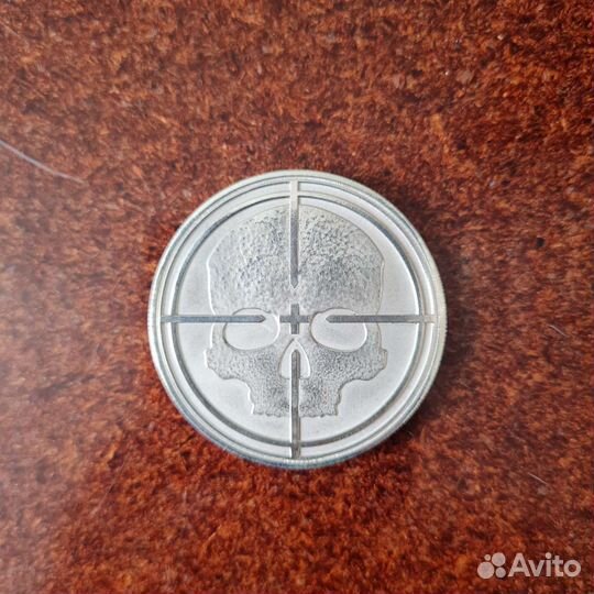 Жетон Вагнер серебро 24 гр, / 935 проба