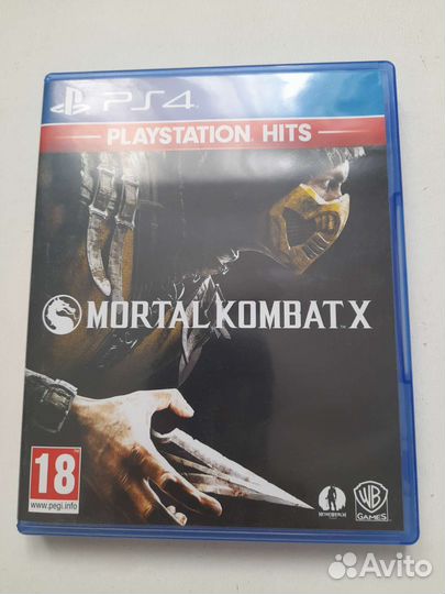 Диск на пс4 Mortal Kombat X