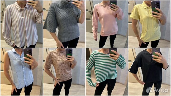 Женские кофты пакетом от 5шт по 150 за вещь