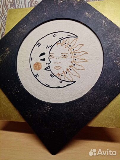 Вышивка гладью на фетре