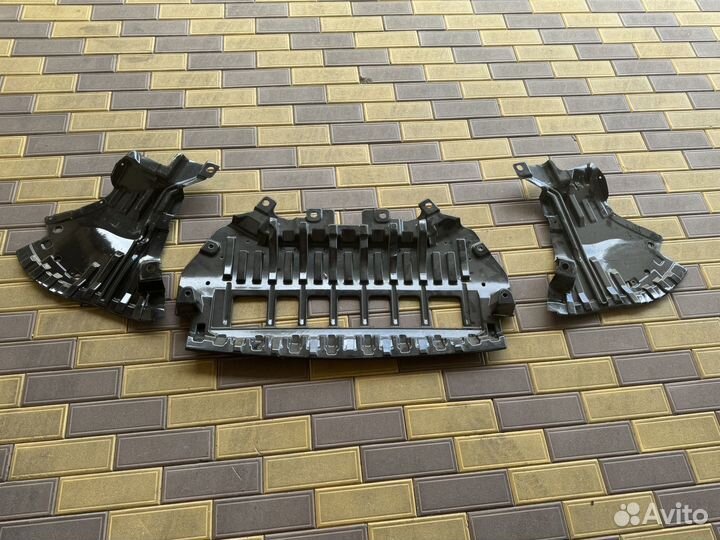 Защита картера на mercedes 222