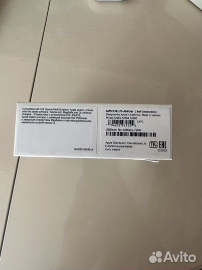 Apple airpods 3 оригинал