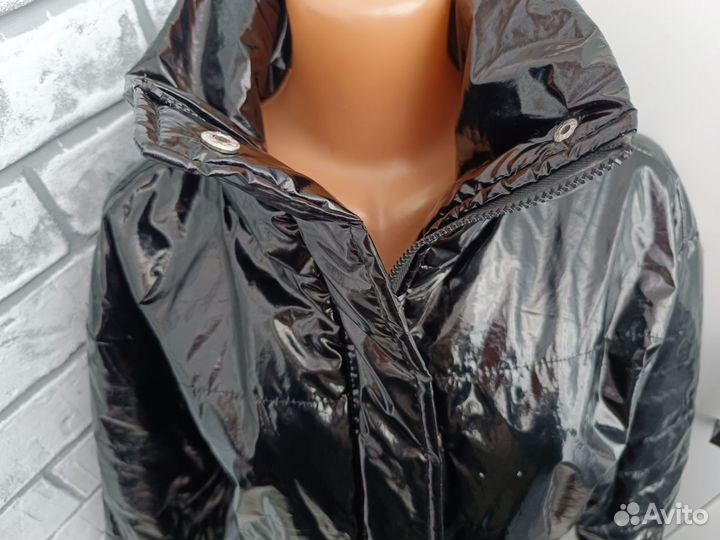 Куртка зимняя женская 46 -48 размер лаковая