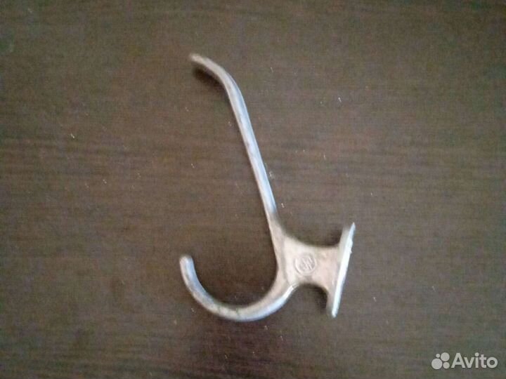 Крючок вешалка ссср, алюминий