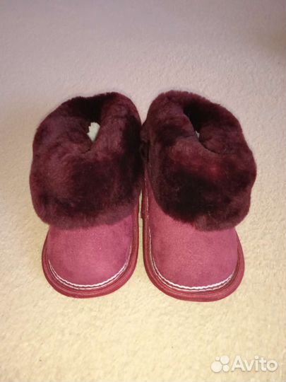 Чуни детские из овчины