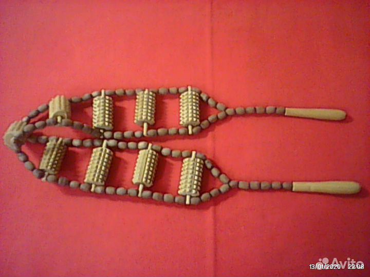 Массажёр деревянный