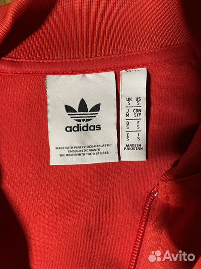 Олимпийка adidas originals красная