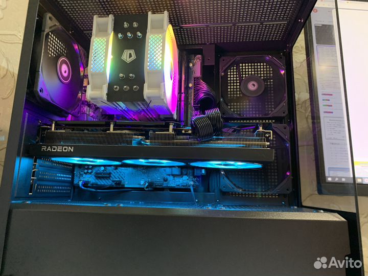 Игровой пк ryzen 5 7500f+rx 7700xt 12gb
