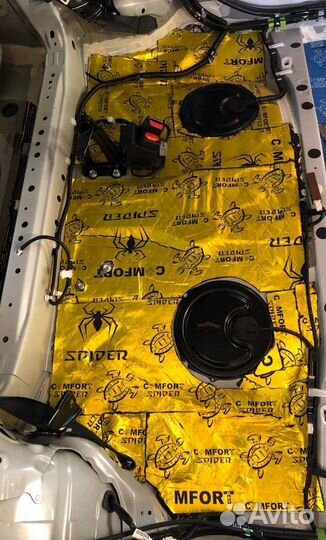 Шумоизоляция автомобиля