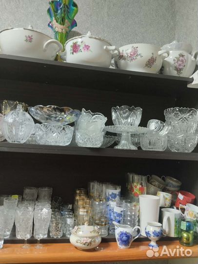 Хрустальная посуда СССР