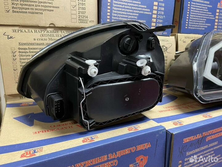 Фары Приора в стиле Мерседес AMG mercedes