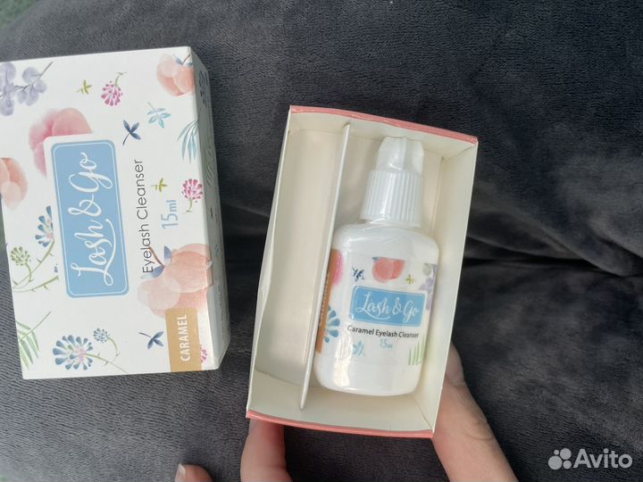 Обезжириватель для наращивания ресниц lash go