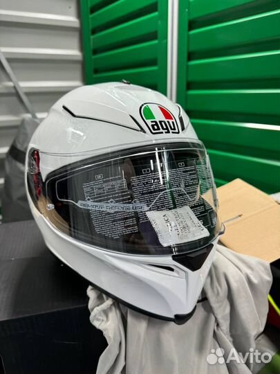Мотошлем agv k5s white