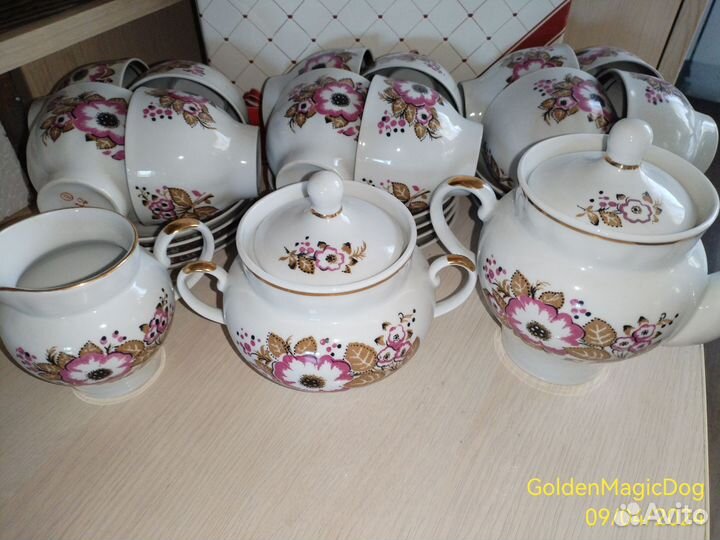 Чайный сервиз СССР Барановка