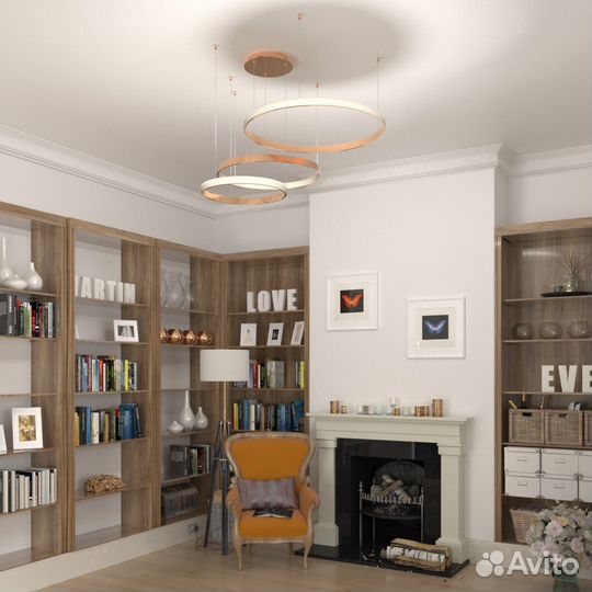 Люстра подвесная паук на кухню с пультом