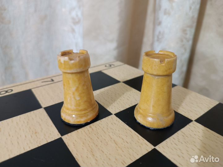 Шахматные фигуры СССР. Ладьи