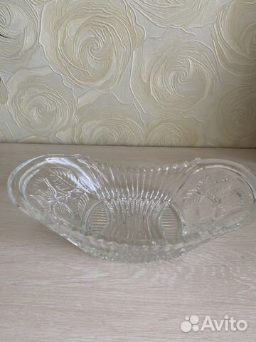 Салатник хрустальный