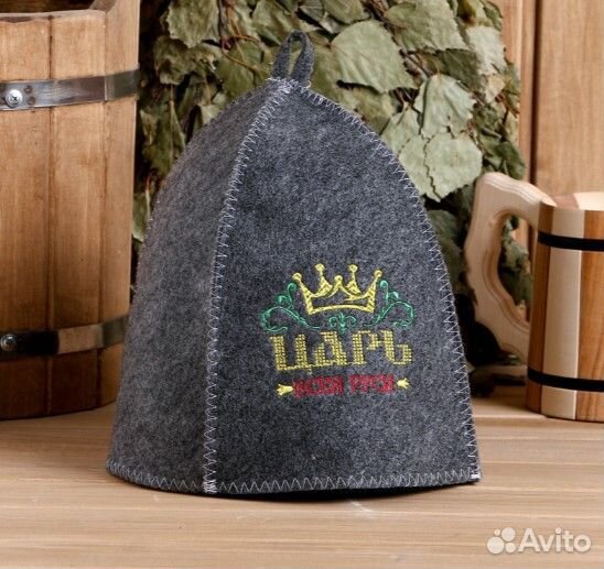 Шапка для бани и сауны