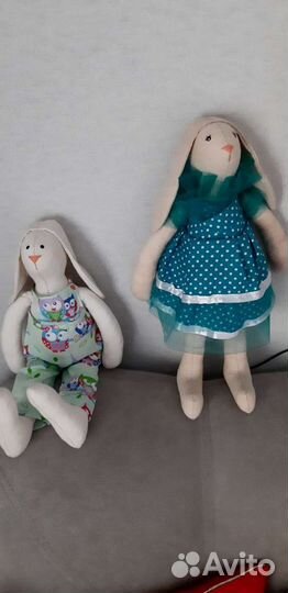 Зайчики для интерьера, подарка