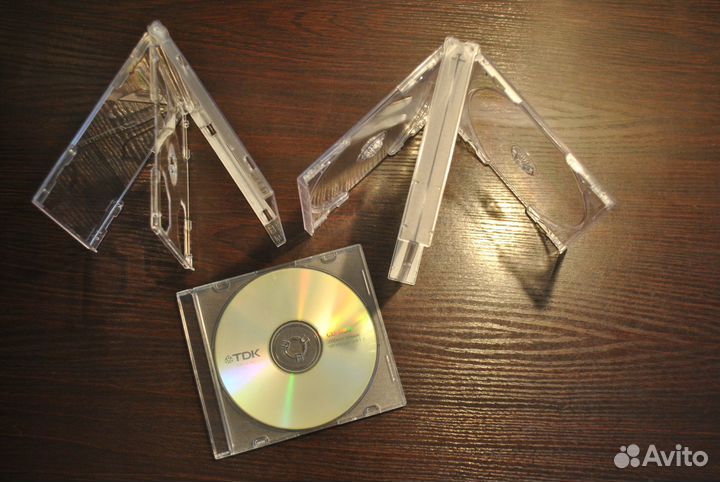 Диск CD-R80 TDK 52х 700Mb, CD-box Slim прозрачный