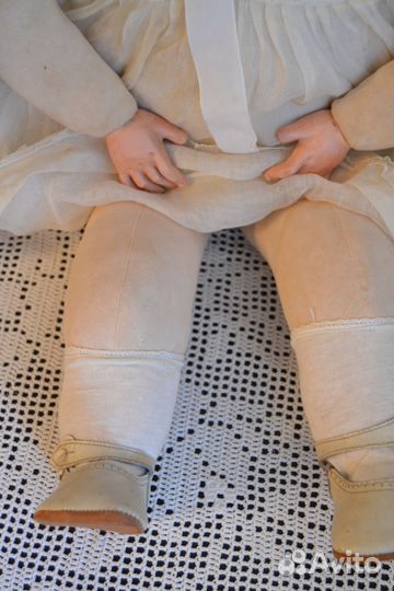 Старинная кукла Пупс Композит. Германия