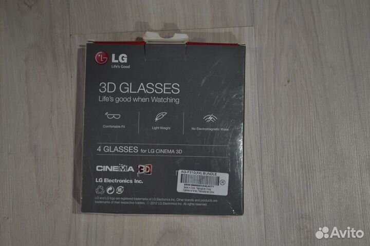 3d очки lg
