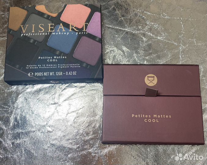 Палетка теней Viseart mini cool