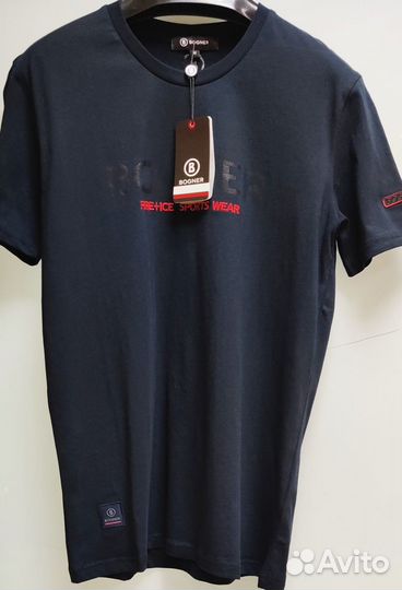 Футболка темно-синяя мужская Bogner турецкая