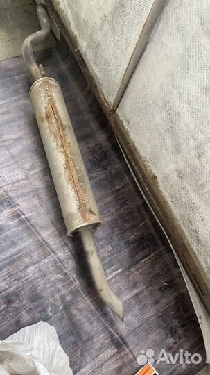 Глушитель priora седан