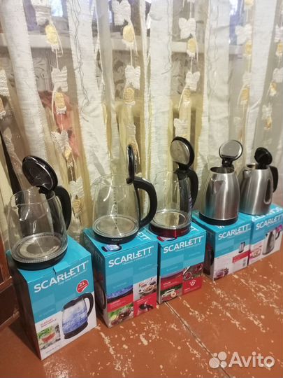 Чайник электрический scarlett