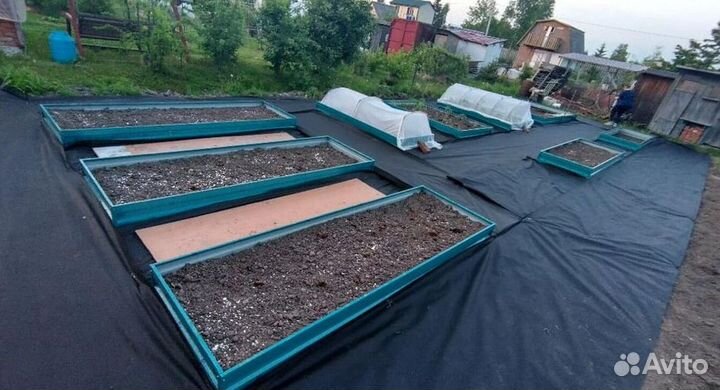 Грядка оцинкованная 1м х 1м х 32см