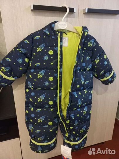 Комбинезон новый демисезонный 74р-р