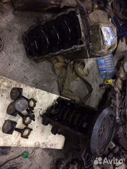 Двигатель по запчастям опель астра h 1.6