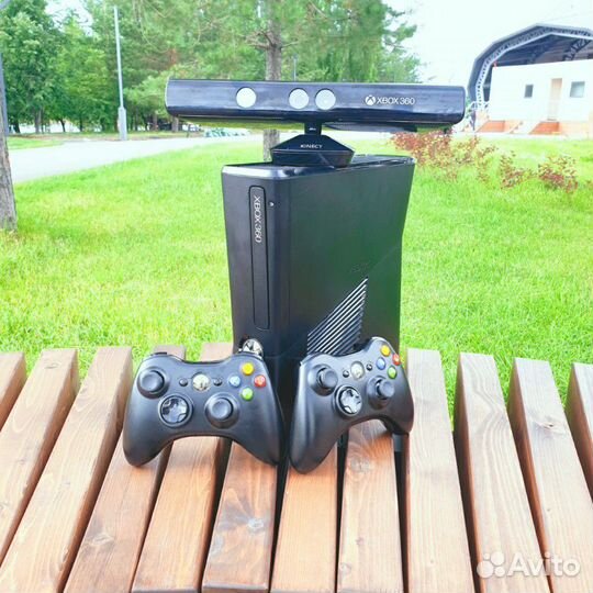 Xbox 360 250 & 500gb прошит + 95 игр fifa 19, GTA