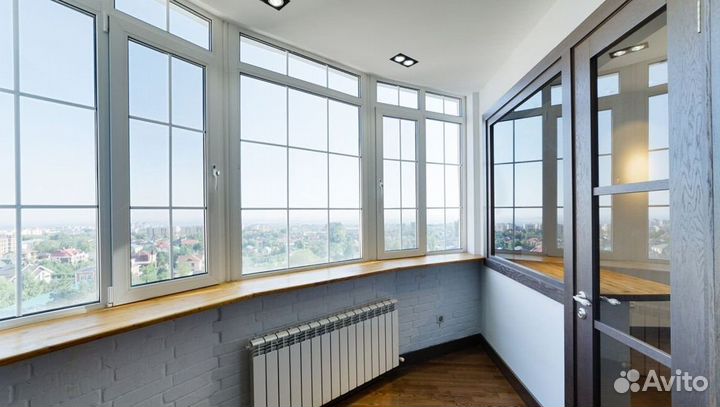 Остекление балконов и лоджий под ключ G6531