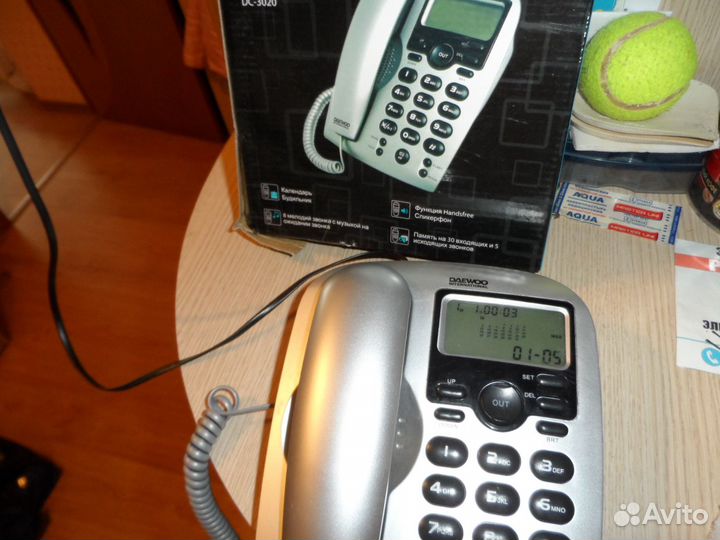 Телефон кнопочный стационарный