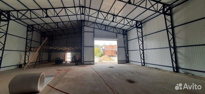 Строительство ангаров, складов из сэндвич панелей