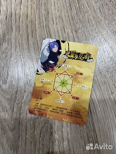 Коллекционные карты по Наруто