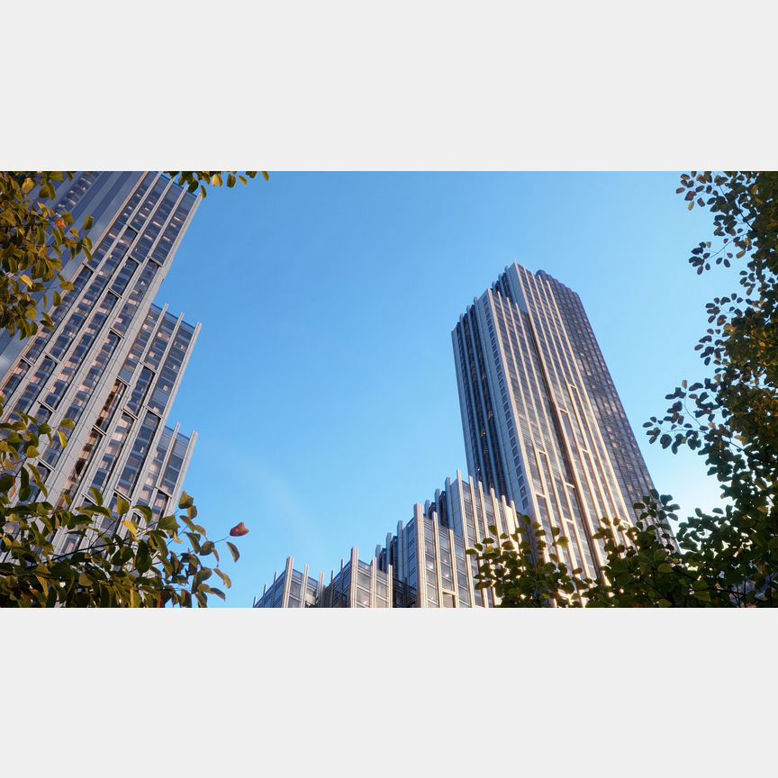 2-к. квартира, 60,8 м², 30/56 эт.