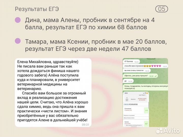 Репетитор по химии