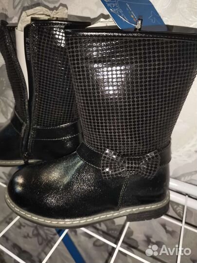 Сапоги для девочки 28