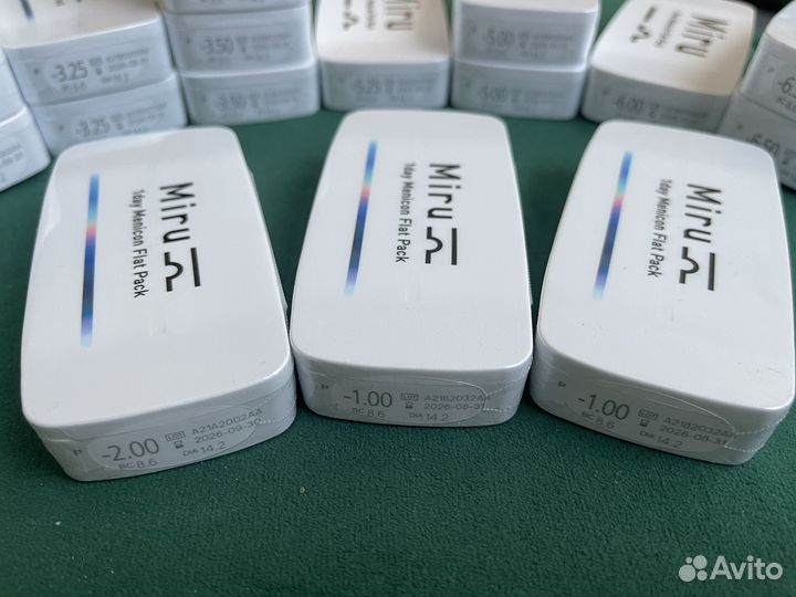 Линзы однодневные miru