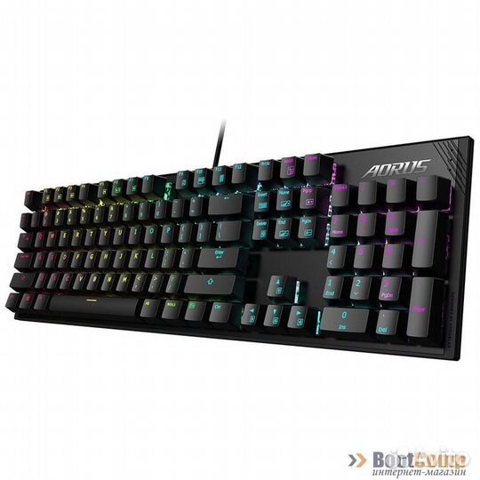 Клавиатура Gigabyte aorus K1 RU RED