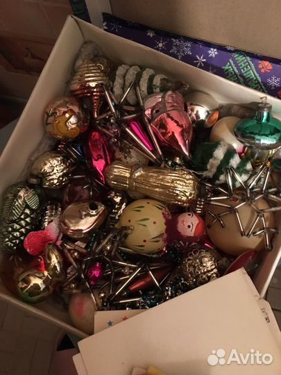 Елочные игрушки СССР