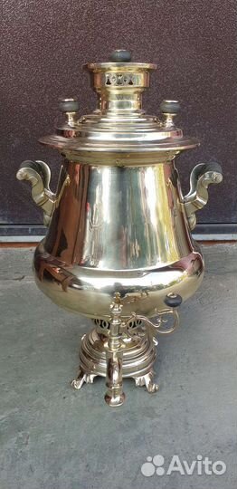 Царский самовар на дровах на 7л