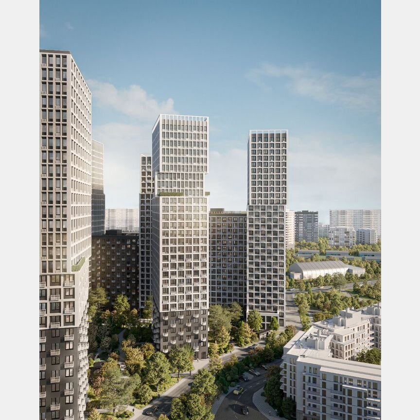 2-к. квартира, 63,5 м², 7/17 эт.