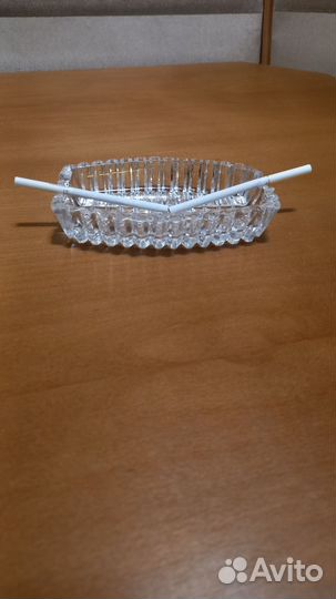 Хрустальная пепельница