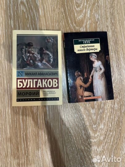 Книги классика Гёте и Булгаков