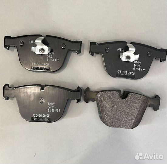 Колодки тормозные BMW зад 7 серия